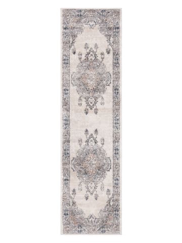 Safavieh Kurzflor-Teppich in Creme/ Hellgrau