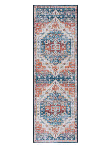 Safavieh Kurzflor-Teppich in Blau/ Rot