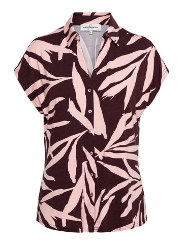 &Co Woman Blouse "Valetta" pruimkleurig/lichtroze