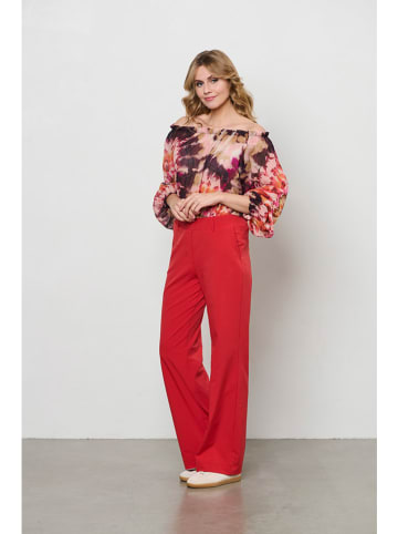 &Co Woman Broek "Patrice" rood