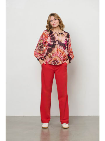 &Co Woman Paillettenbroek "Patrice" rood