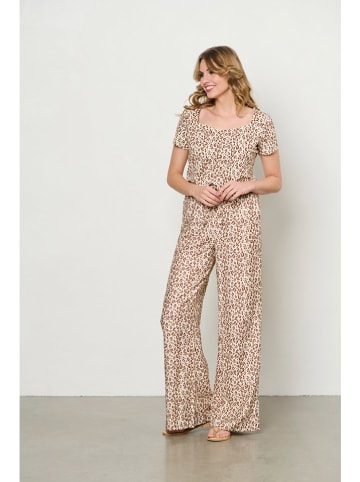 &Co Woman Broek "Avery" beige/lichtbruin