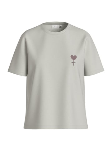 Vila Shirt "Visybil" in Hellgrau