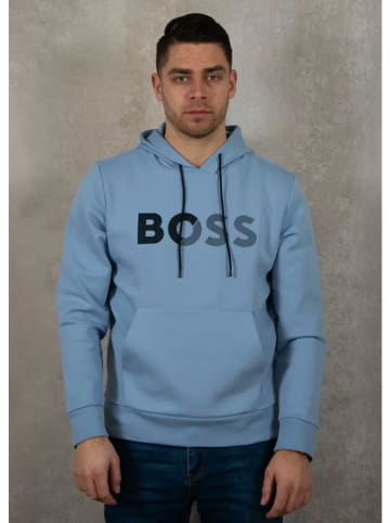 Hugo Boss Fashion Bluza w kolorze błękitnym