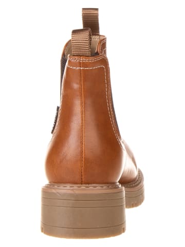 Freyling Chelsea-Boots in Hellbraun