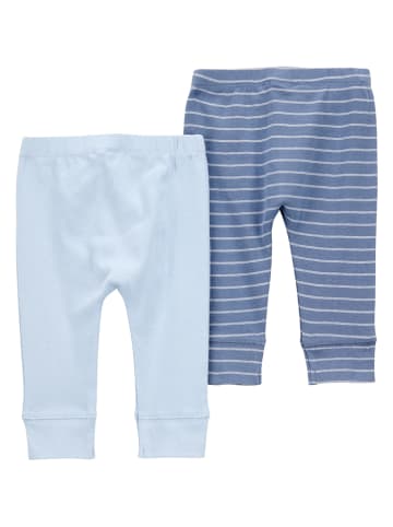 carter's 2-delige set: sweatbroeken lichtblauw/blauw