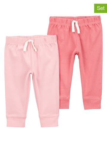 carter's 2-delige set: sweatbroeken lichtroze/roze