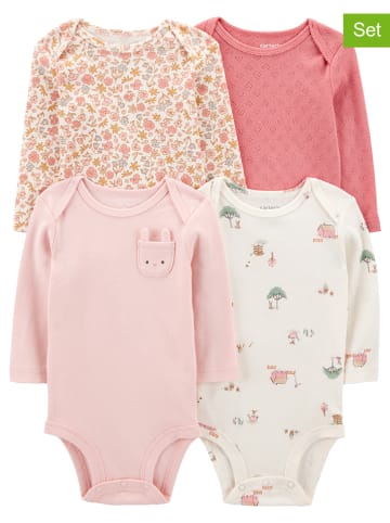 carter's 4-delige set: pakjes lichtroze/roze/crème