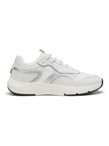 Marc O´Polo Sneakers Leila 6F wit/zilverkleurig