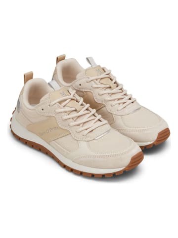 Marc O´Polo Leren sneakers beige