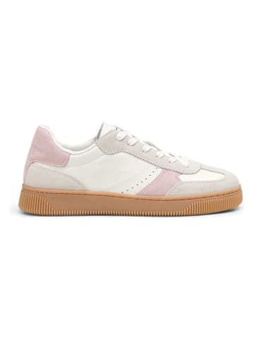 Marc O'Polo Shoes Leder-Sneakers in Creme/ Rosa