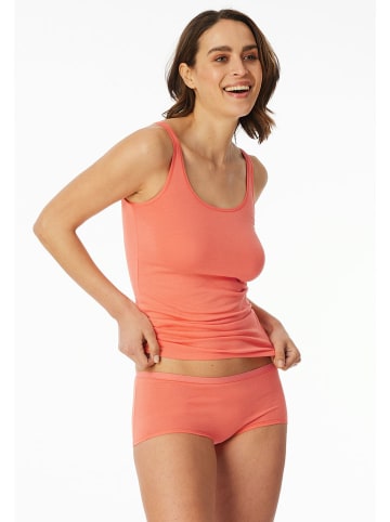 Schiesser 2er-Set: Pantys in Orange/ Weiß