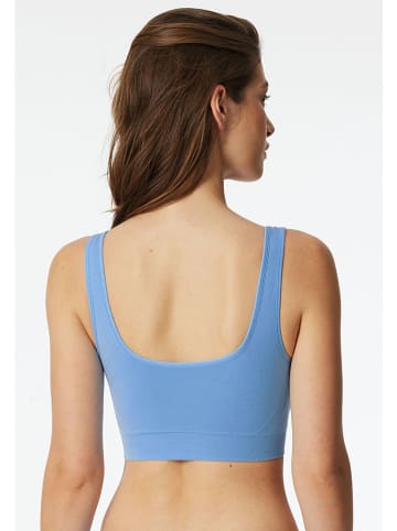 Schiesser Bustier in Hellblau