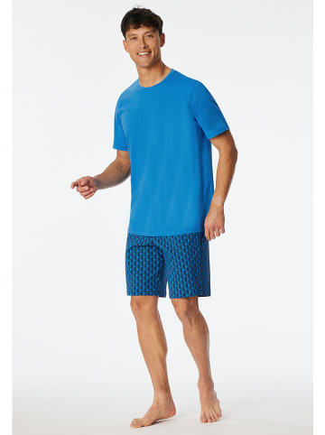 Schiesser Pyjama blauw