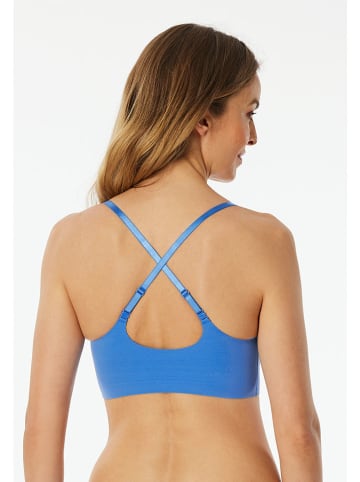 Schiesser Bustier in Blau