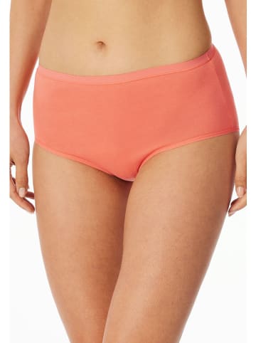 Schiesser 2er-Set: Pantys in Orange/ Weiß