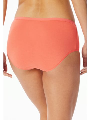 Schiesser 2er-Set: Pantys in Orange/ Weiß