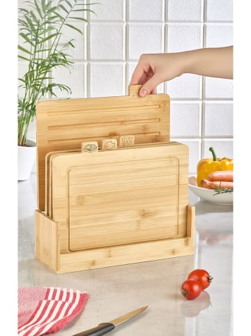 Violeta Home 5tlg. Set: Schneidebretter in Beige