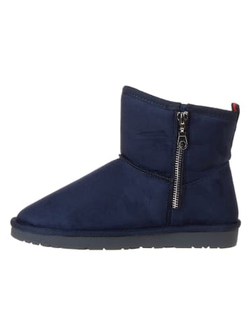 Inselhauptstadt Winterboots in Dunkelblau