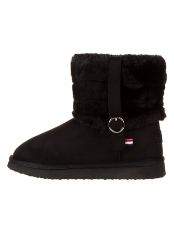 Inselhauptstadt Winterboots in Schwarz
