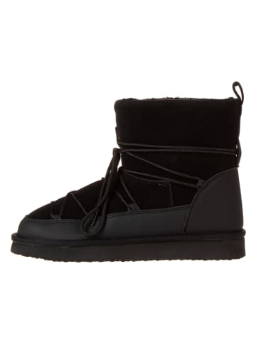 Inselhauptstadt Winterboots in Schwarz