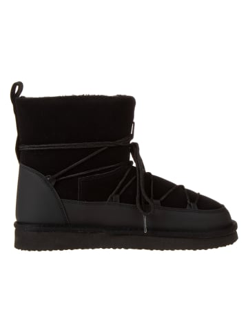 Inselhauptstadt Winterboots in Schwarz