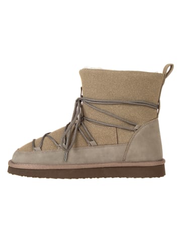 Inselhauptstadt Winterboots in Taupe