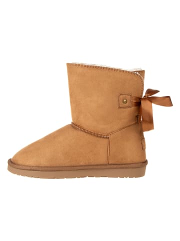 Inselhauptstadt Winterboots in Hellbraun
