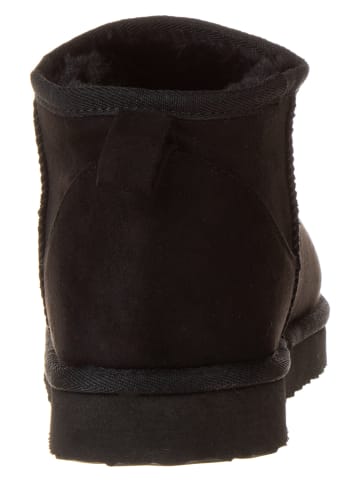 Inselhauptstadt Winterboots in Schwarz