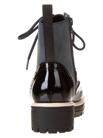 Inselhauptstadt Boots in Schwarz