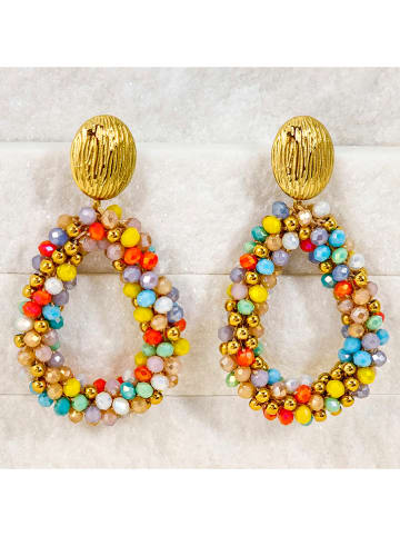 LA CHIQUITA Vergulde oorstekers "Italian Valley"