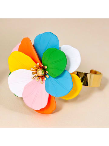 LA CHIQUITA Vergulde armband met hartenbladeren