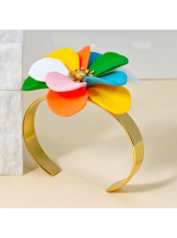 LA CHIQUITA Vergulde armband met hartenbladeren