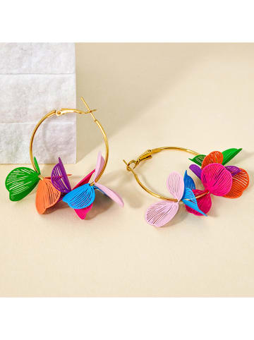 LA CHIQUITA Vergold. Creolen "Flowering Bouquet"