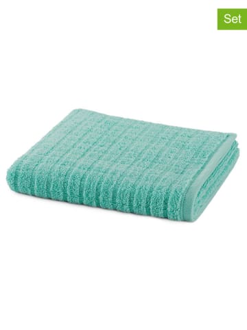 Möve for Frottana 3-delige set: handdoeken "Möve for frottana" turquoise