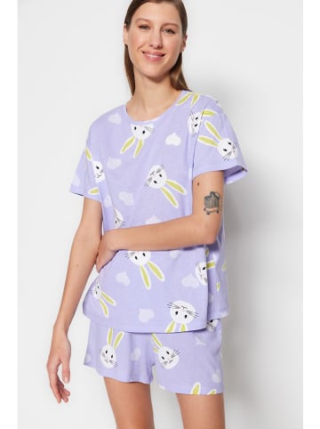 trendyol Pyjama in Lila