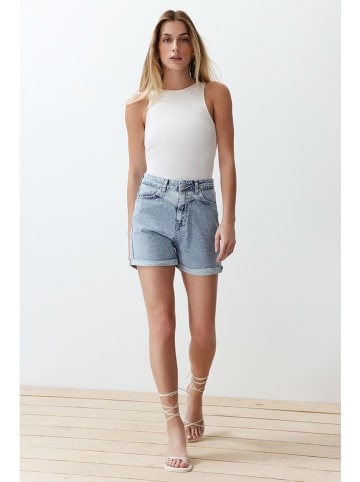 trendyol Spijkershort blauw