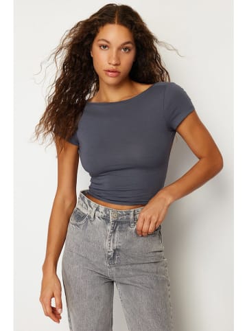 trendyol Shirt in Anthrazit