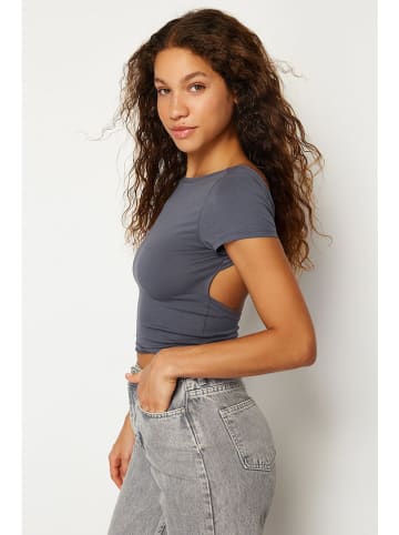 trendyol Shirt in Anthrazit