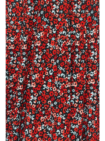 trendyol Kleid in Rot/ Schwarz