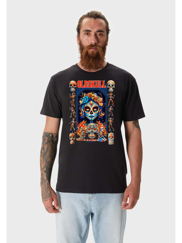 OLDSKULL Shirt zwart