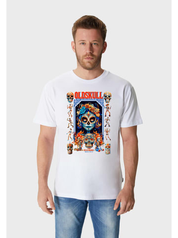 OLDSKULL Koszulka w kolorze białym