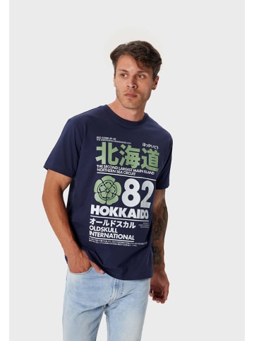 OLDSKULL Shirt in Dunkelblau
