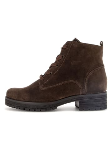 Gabor Leren boots bruin