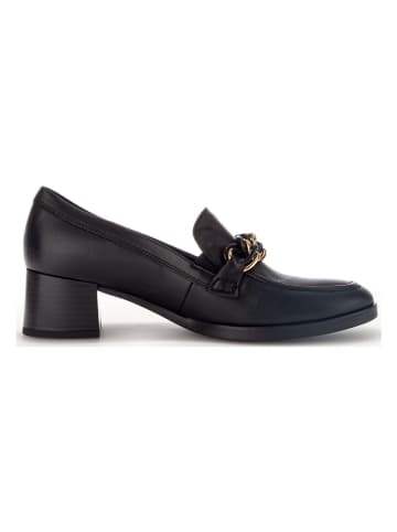 Gabor Leren pumps zwart