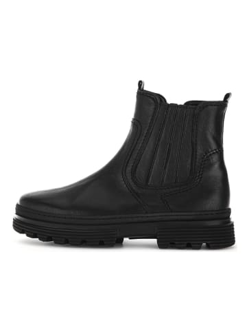 Gabor Leder-Boots in Schwarz