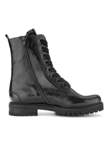 Gabor Leder-Boots in Schwarz