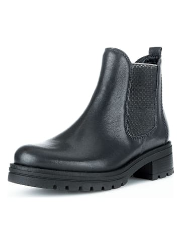 Gabor Leren boots zwart
