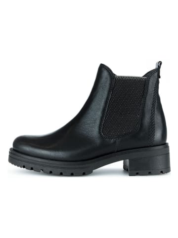 Gabor Leren boots zwart