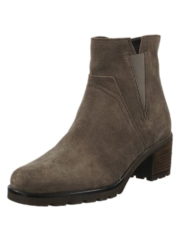 Gabor Leder-Stiefeletten in Braun